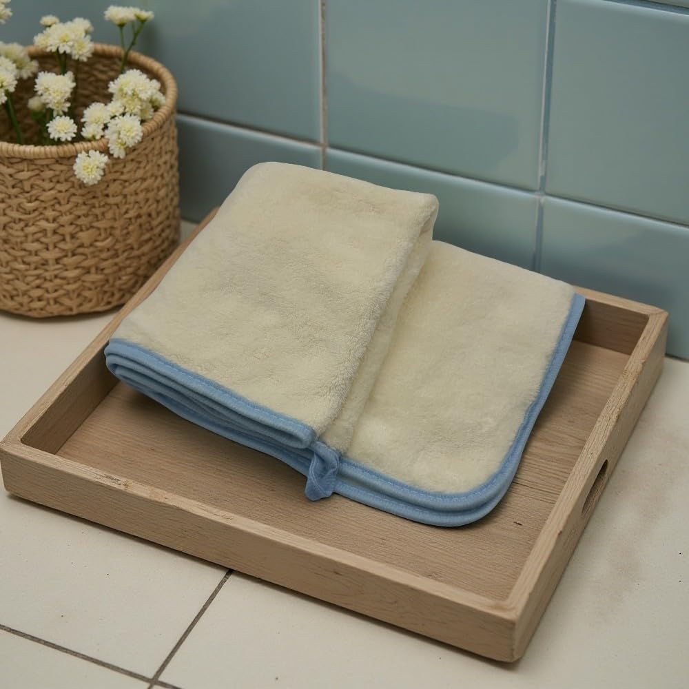 Thickened Coral Fleece Towel Hanging Design Super Absorbent Quick-Drying for Bathroom Beach 1-5
