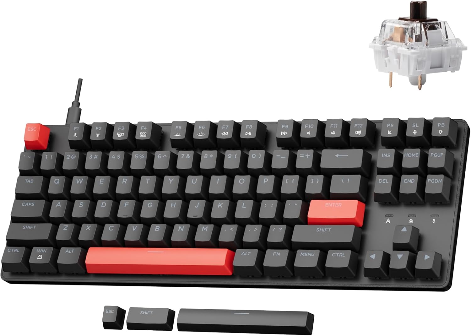 LEMOKEY X1 Wired Mechanical Keyboard