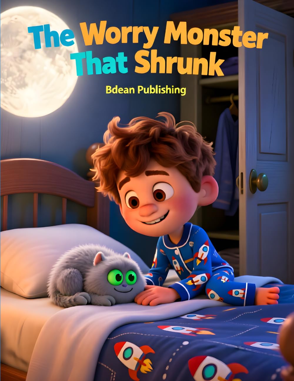 The Worry Monster That Shrunk: A Calming Story About Anxiety, Big Feelings, and Learning to Feel Brave