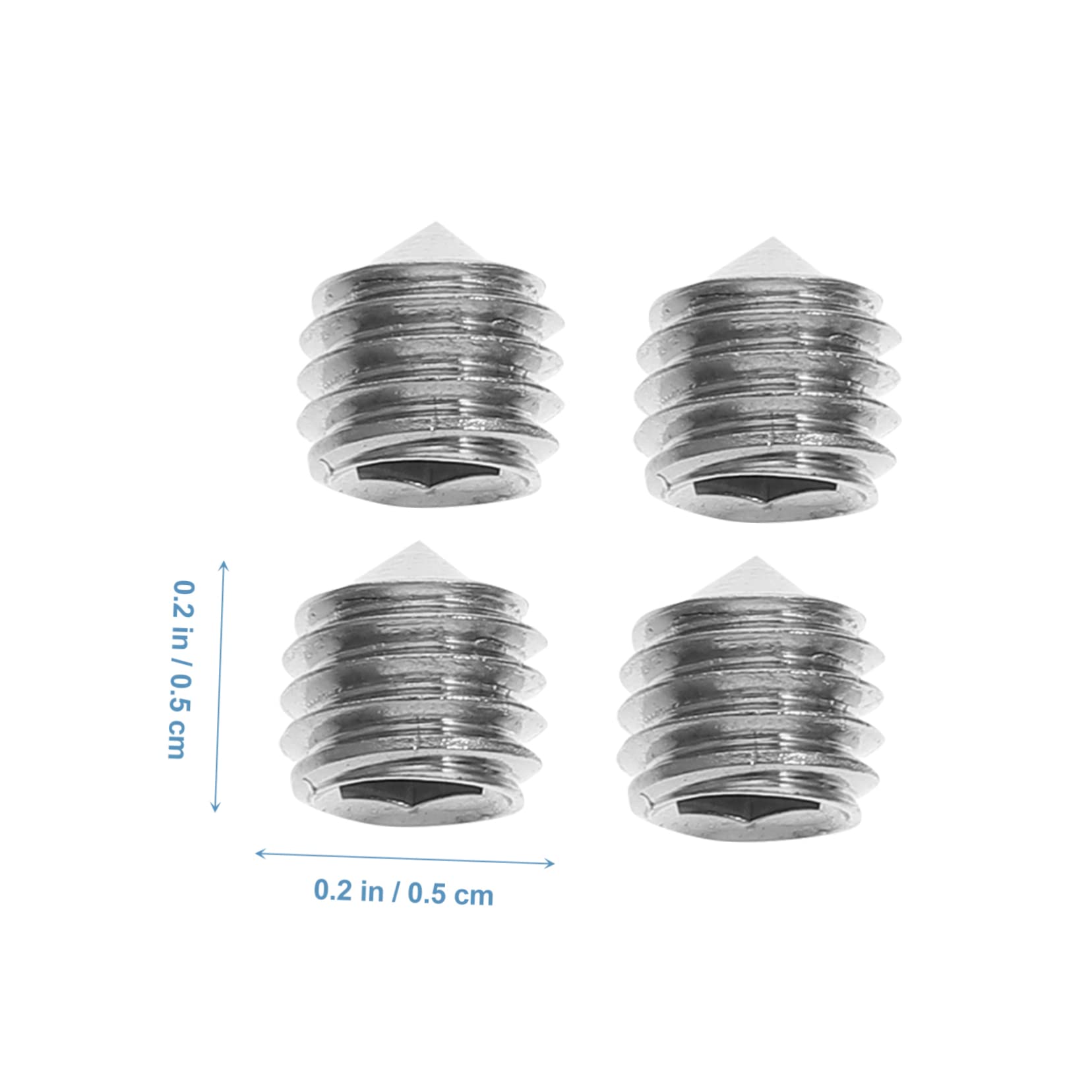 HOLIDYOYO Screws Set 250pcs Stainless Steel Pointed Machine Screws Assorted Sizes for Repairs