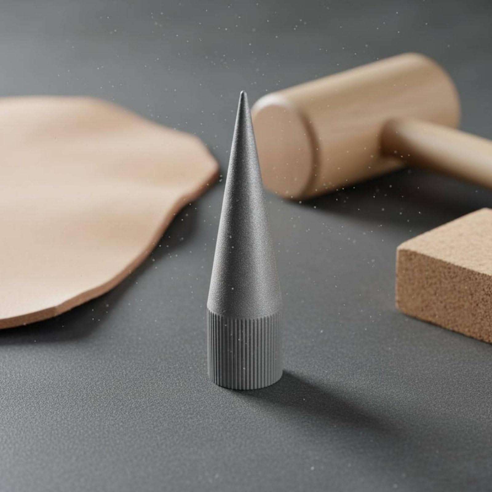 Afilador de Perforadora Herramienta para Cuero con Diseño y Material de Esmeril Adecuado para Manualidades Taller y Proyectos de Bricolaje