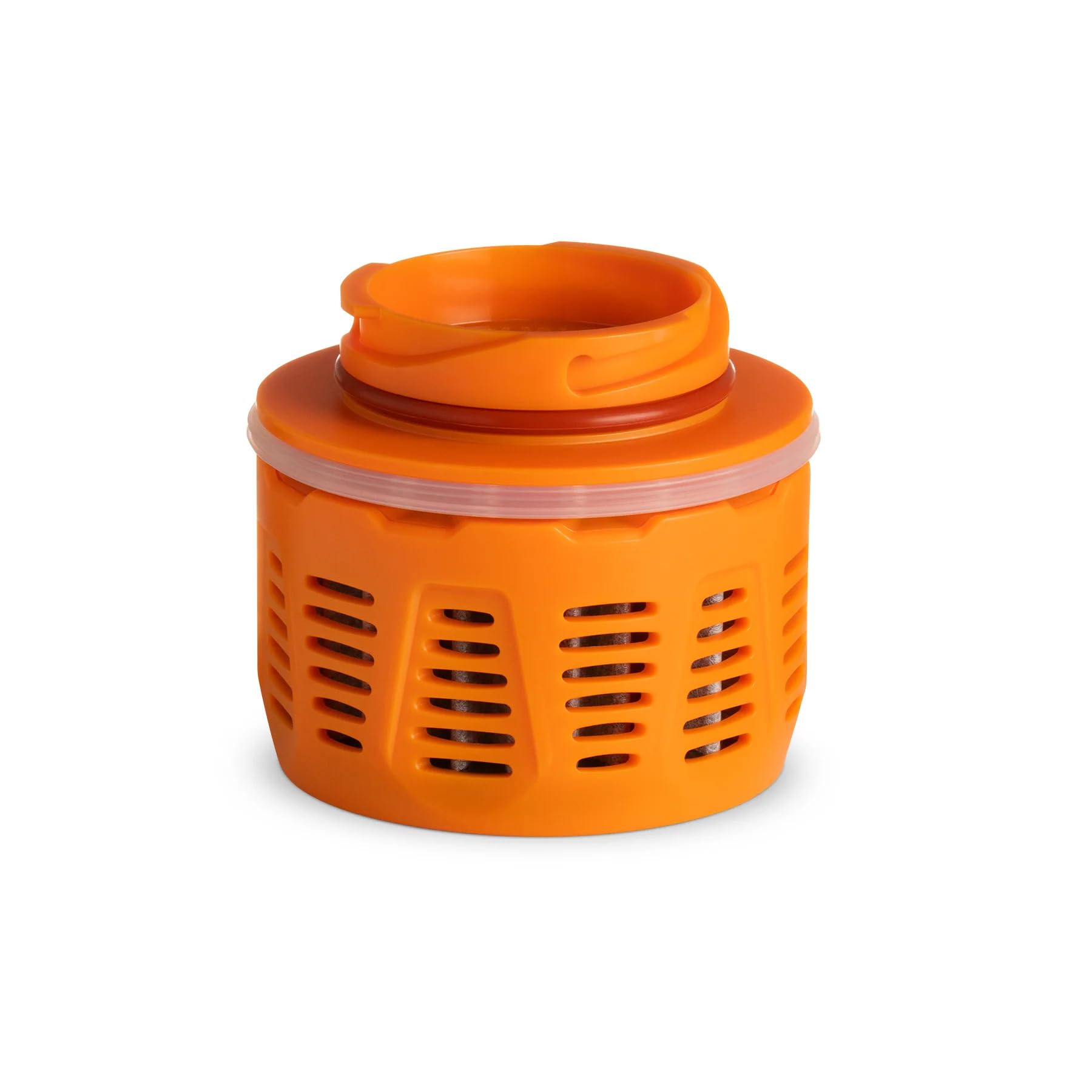 GRAYL GeoPress PREMIUM Filtr do wody na świeżym powietrzu MEGA PACK z filtrem zapasowym 500L woda pitna usuwa 99,99% bakterii i wirusów, idealny na kemping, survival i podróże - Oasis Zielony +