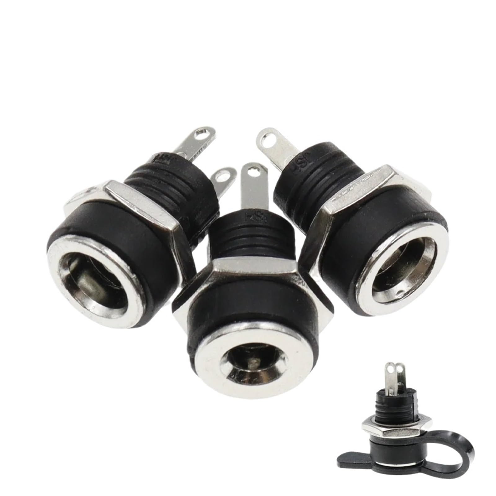 Connecteur d'alimentation CC DC-022B 3.5x1.35mm pour montages électroniques - Lot de 100 pièces