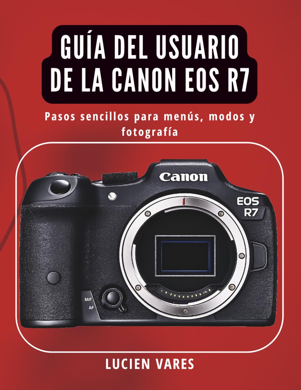 Guía del usuario de la Canon EOS R7: Pasos sencillos para menús, modos y fotografía