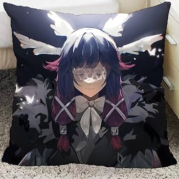 Amazon｜原神 クッション ファトゥス 少女 コロンビーナ 抱き枕