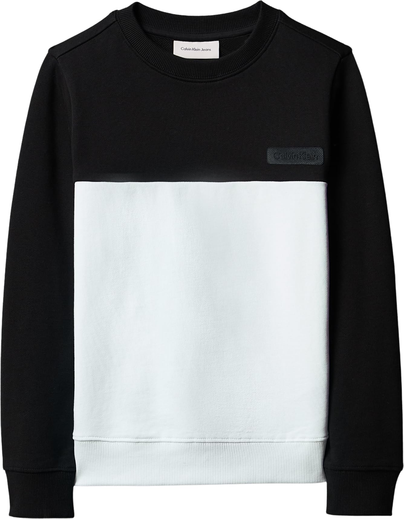 Calvin Klein Colorblock Reg CN Lvcksjb00b Altre Felpe Bambini e Ragazzi