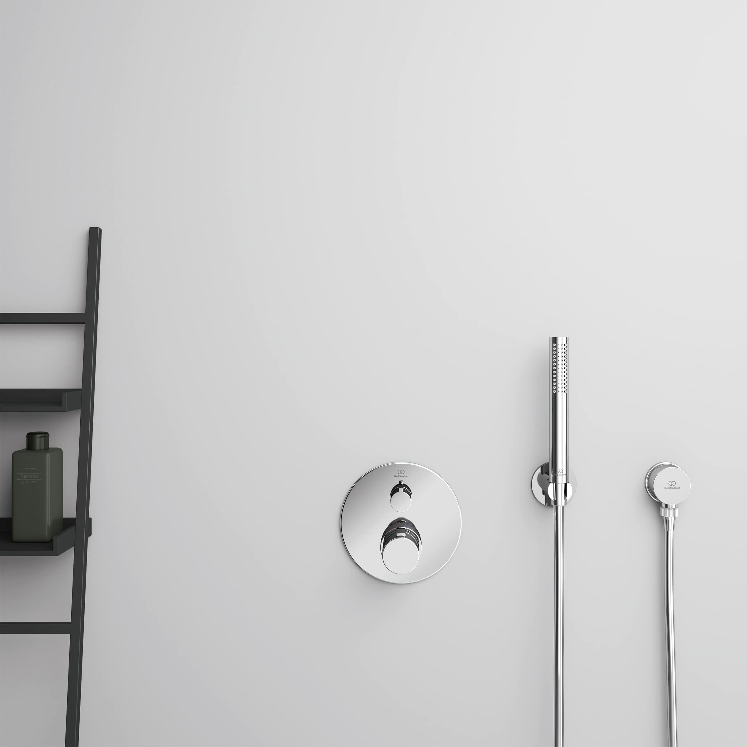 Ideal Standard - Ceratherm T100 Indywidualny wbudowany mikser termostatyczny do prysznica, Chromowany