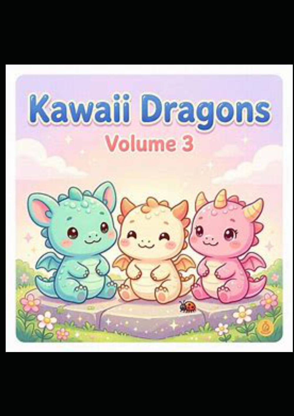 Dragons Kawaii — Volume 3: kawaii à colorier pour enfants