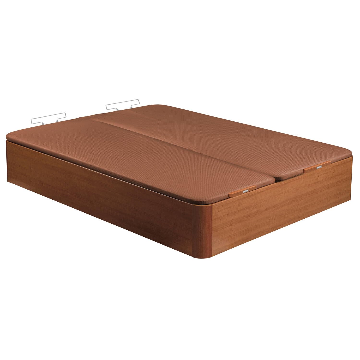 PIKOLIN Canapé abatible Naturbox 2.0| Cerezo |Montaje y Retirada Incluida | 36 cm | Tapa Doble