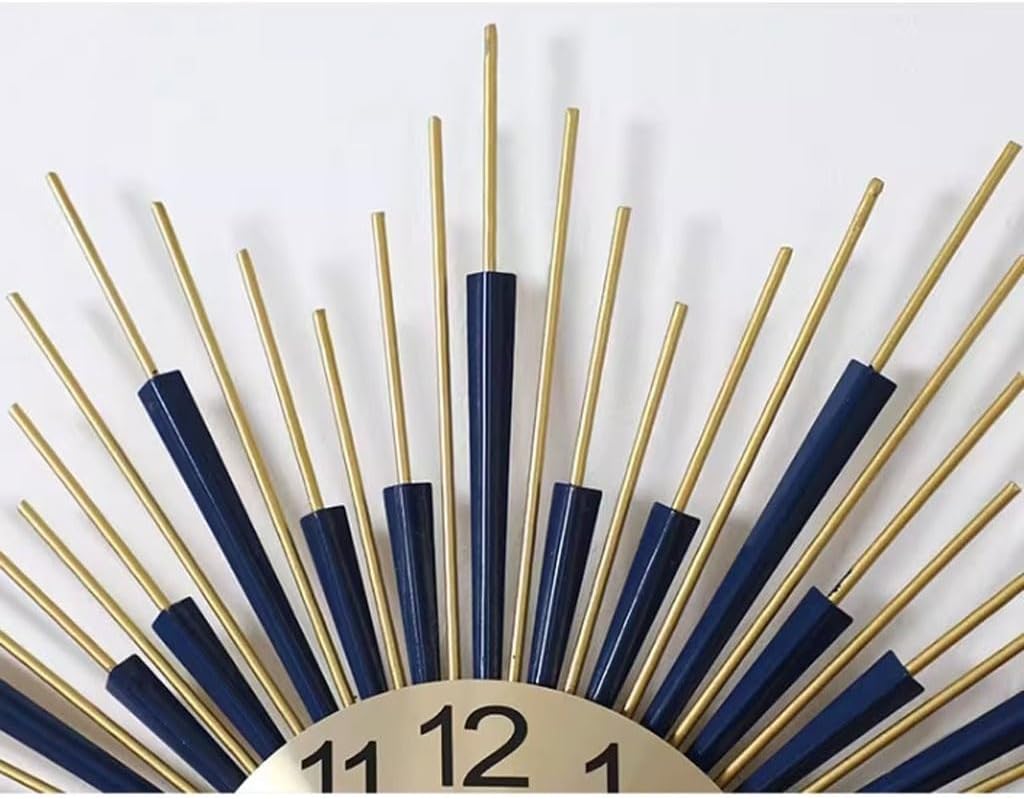 Wall Clock Home Nordic Light Luxury Wall Clock Living Room Clock Creative Fashion Atmosphere Wall Clock Modern Art Restaurant Wall Clock Clock for Wall(Medium)