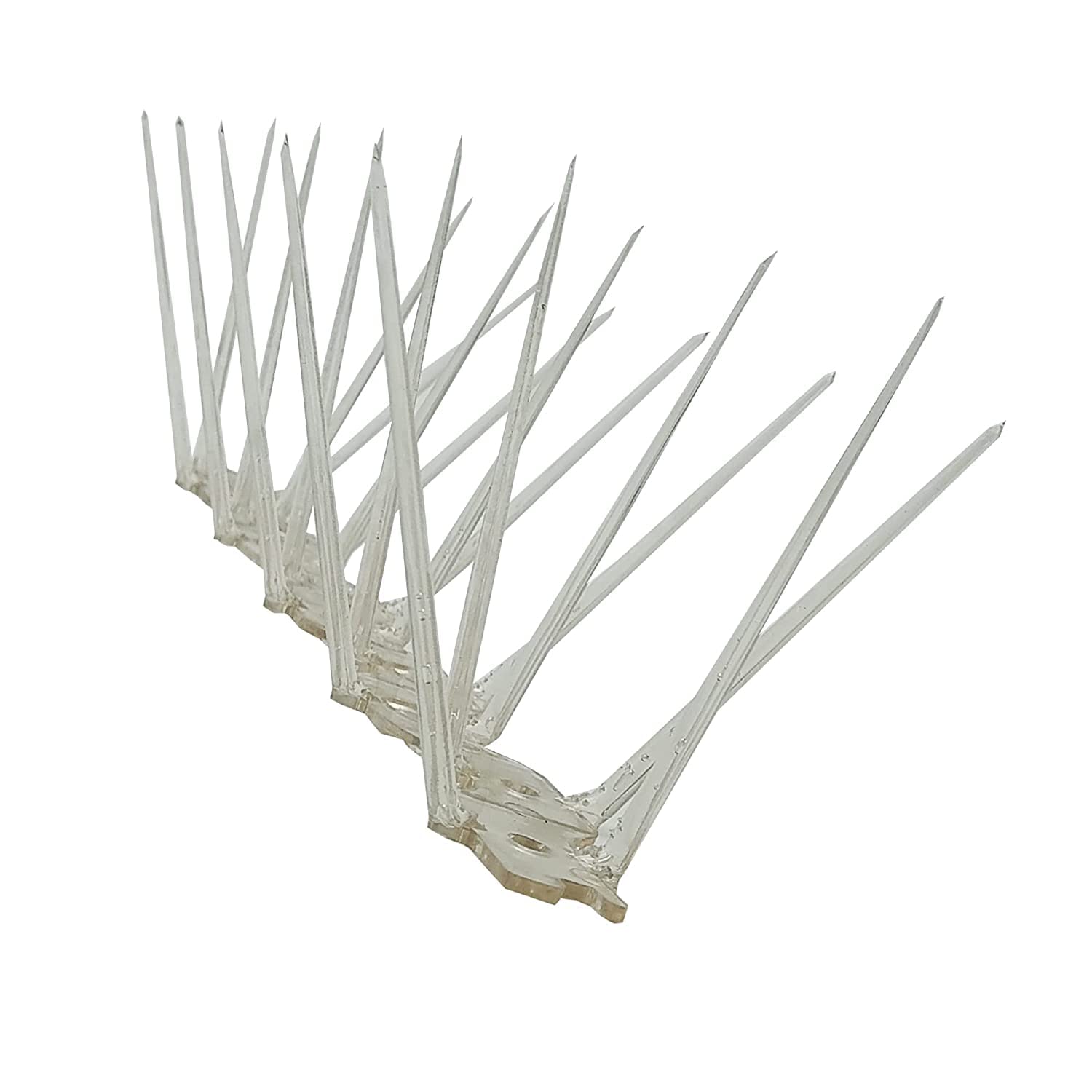PARC Bird Spikes Pigeon Control, Polycarbonate Bird Spikes Transparent (Cover 5 Rft, Set of 5 Pcs) (B0993PV3BB) Amazon Price History, Amazon Price Tracker