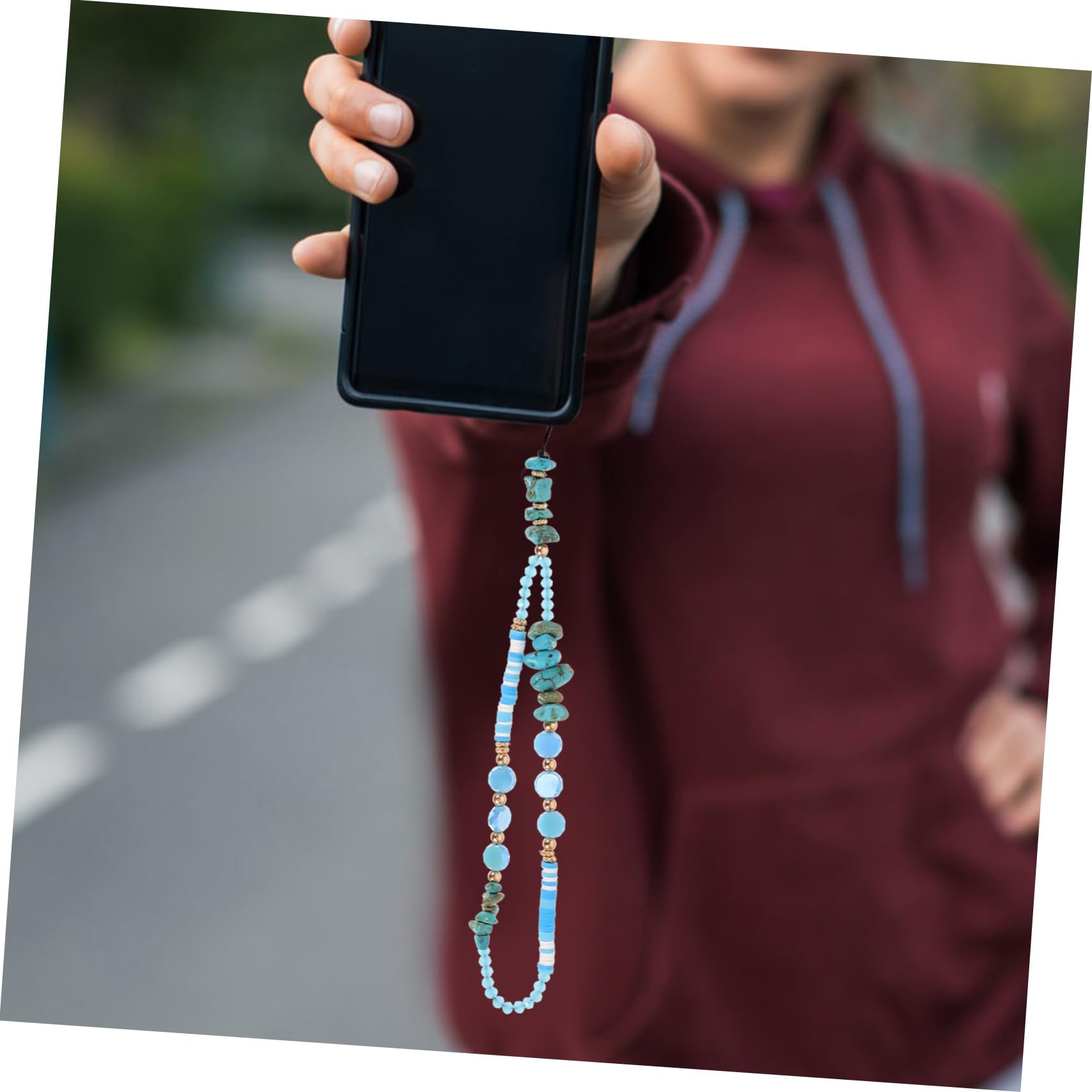NUOBESTY Cadena De Teléfono Móvil De Diy Correa Decorativa Para Teléfonos Compatible Con Fundas Para Mujeres Y Niñas