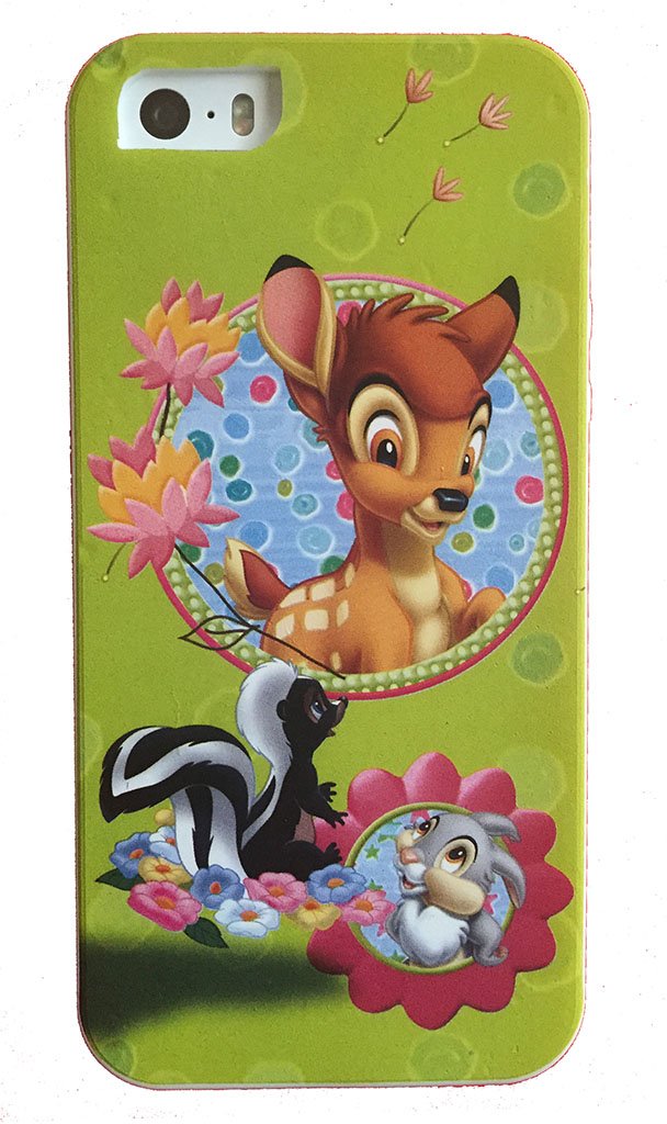 MACC Designer Soft Back Cover Silicon Case for Apple iPhone 5G / 5S – MACC-SOFT-PRINTED-IPHONE5-GREEN-DEER