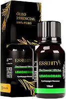 Óleo Essencial de Lemongrass Capim Limão 10ml 100% Puro – Refrescante, Energizante, Aromaterapia, Massagem, Difusor – ESSENITY