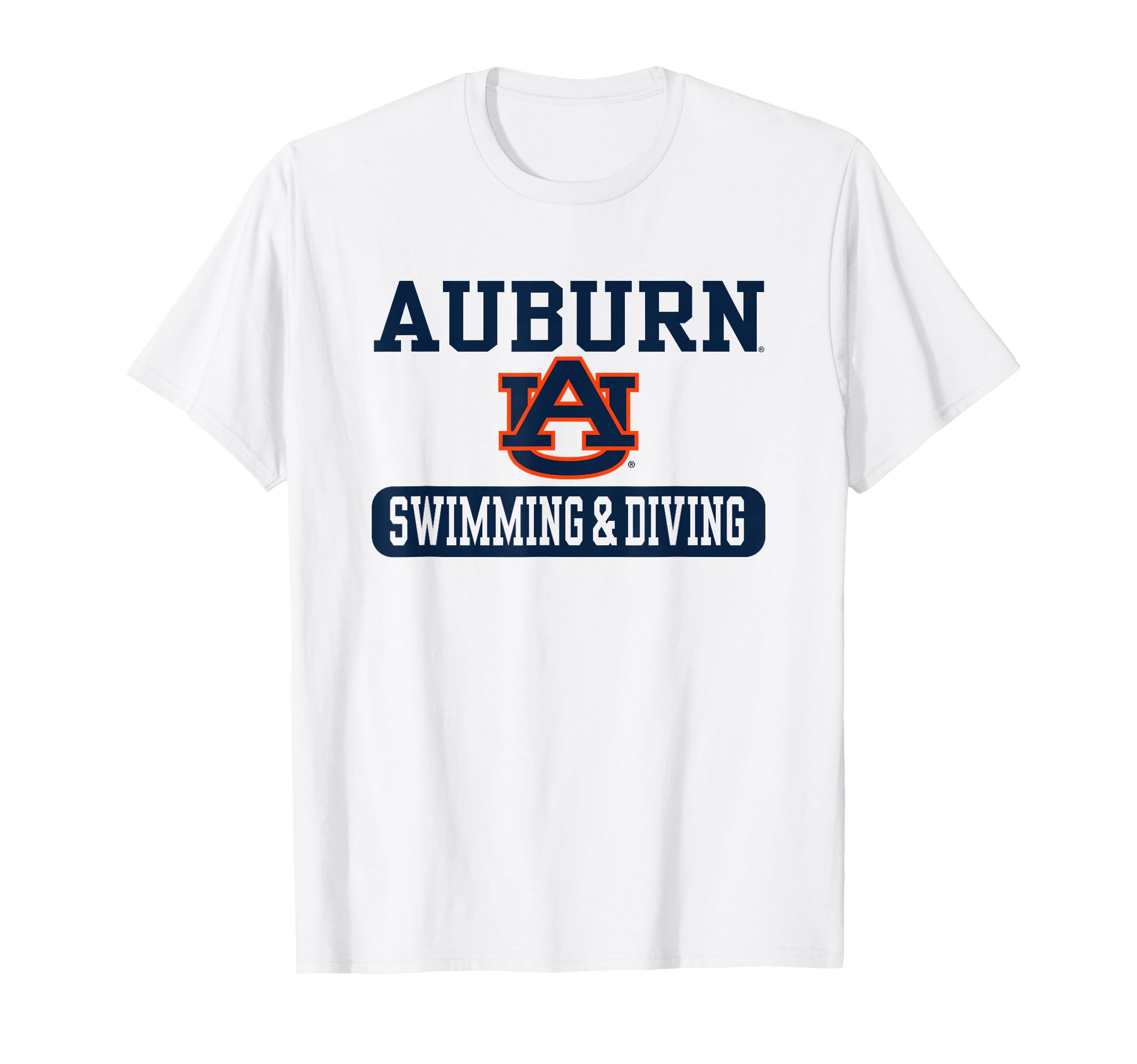 Auburn Tigers Swimming & Diving Logo Officially Licensed T-Shirt