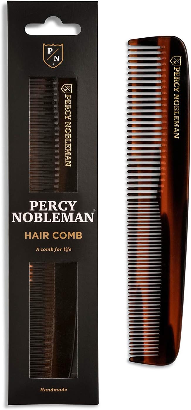 Percy Nobleman Men's Hair Comb (Tortoiseshell)