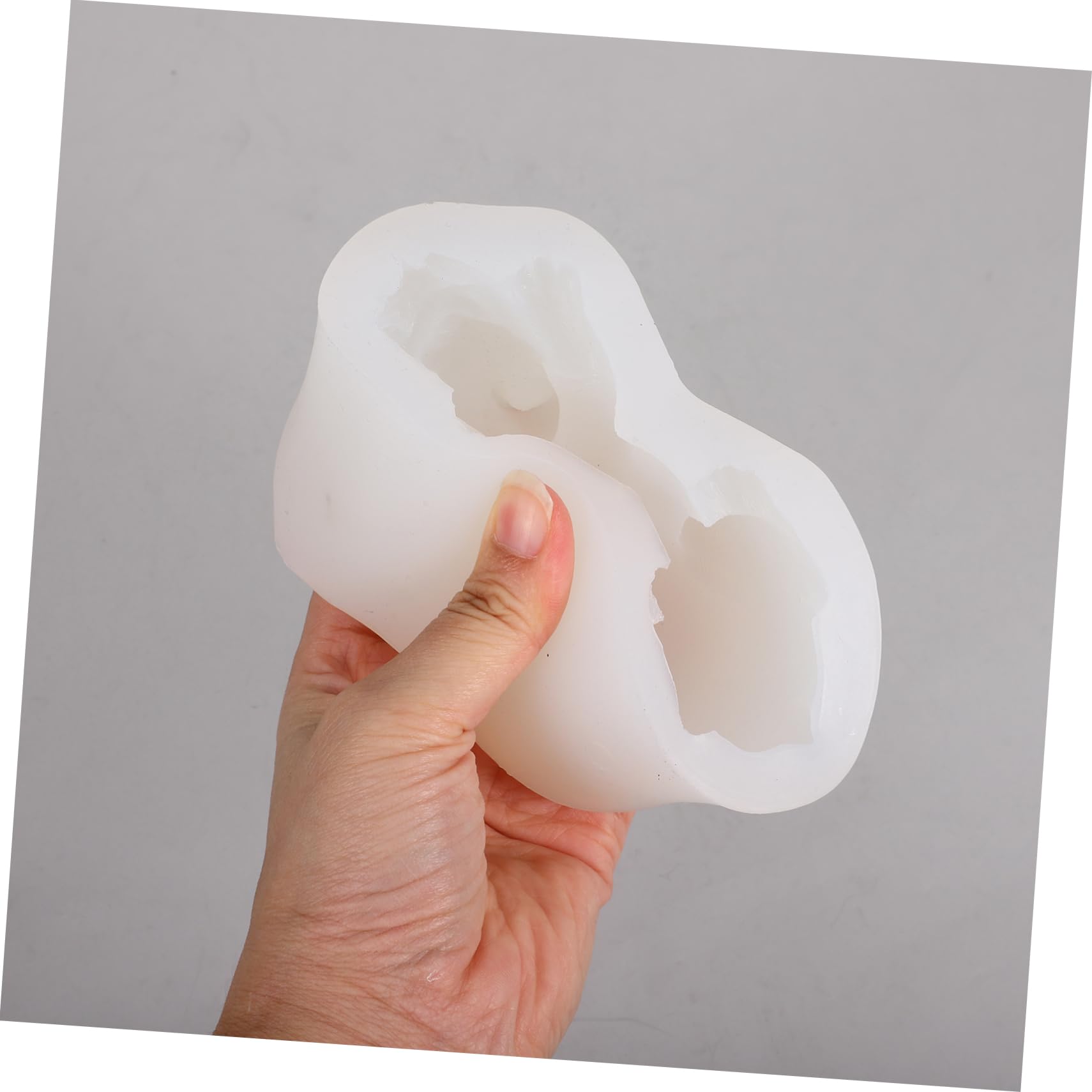 TEHAUX Moule à Gâteau 3D Français Amateurs de Pâtisserie Blanc Antiadhésif pour Gâteaux et Biscuits Fêtes Utilisation DIY la Cuisine
