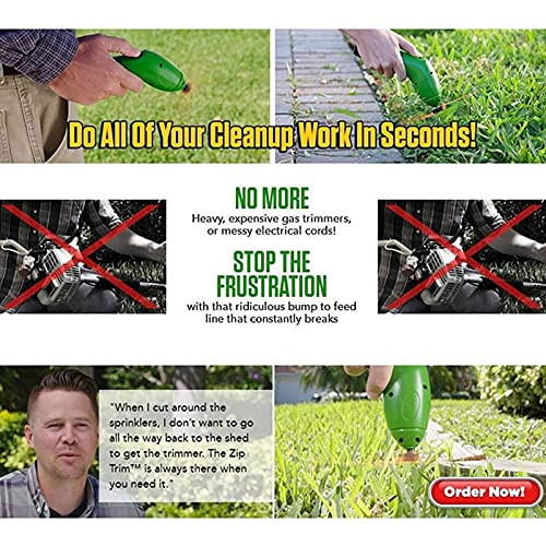 Randsnijder, met lange telescopische handgreep, verstelbaar, mini-cuttermes, tuingereedschap met 20 ritssluitingen, voor kleine en middelgrote tuinen - Afbeelding 6