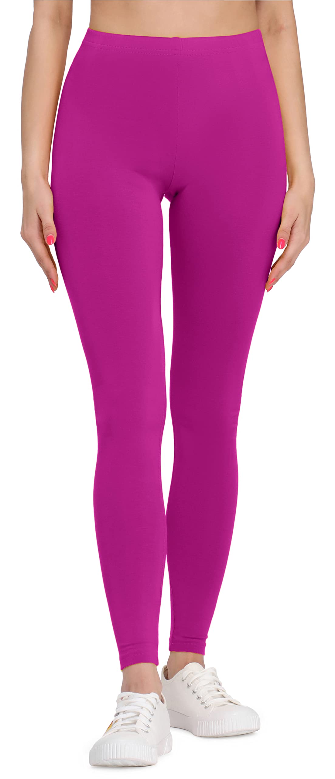 Bellivalini Leggings Damen aus Viskose Ganzjährig Bequeme Bekleidung Damen für tägliches Tragen oder Sport BLV50-147