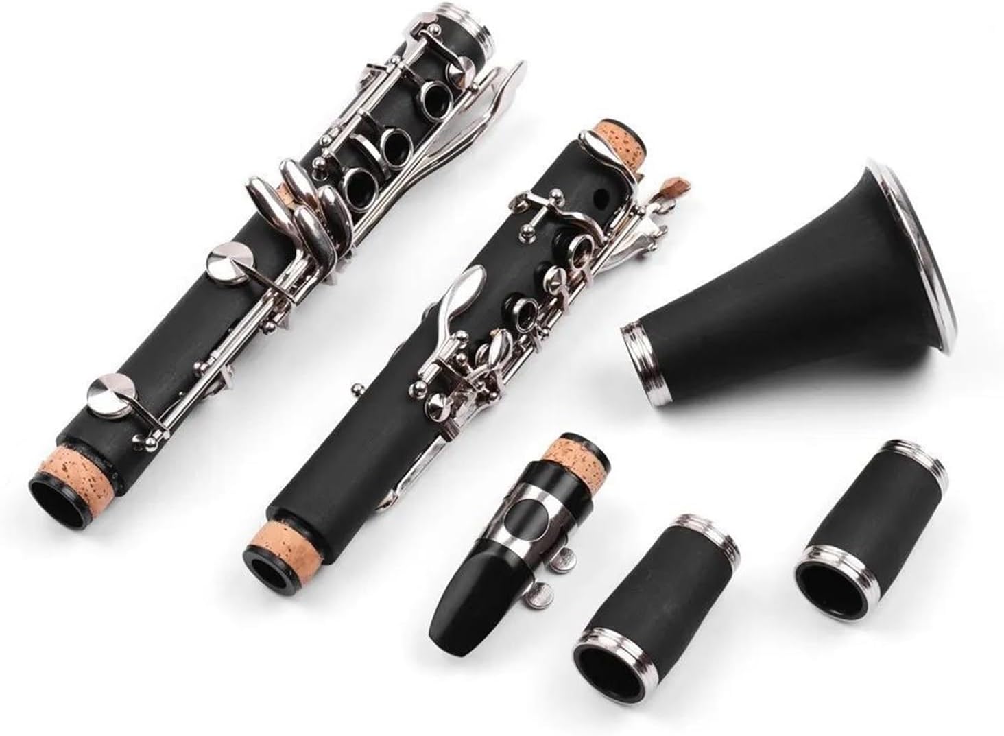 Clarinet ABS 17 Key BB Flat Soprano Binocular
