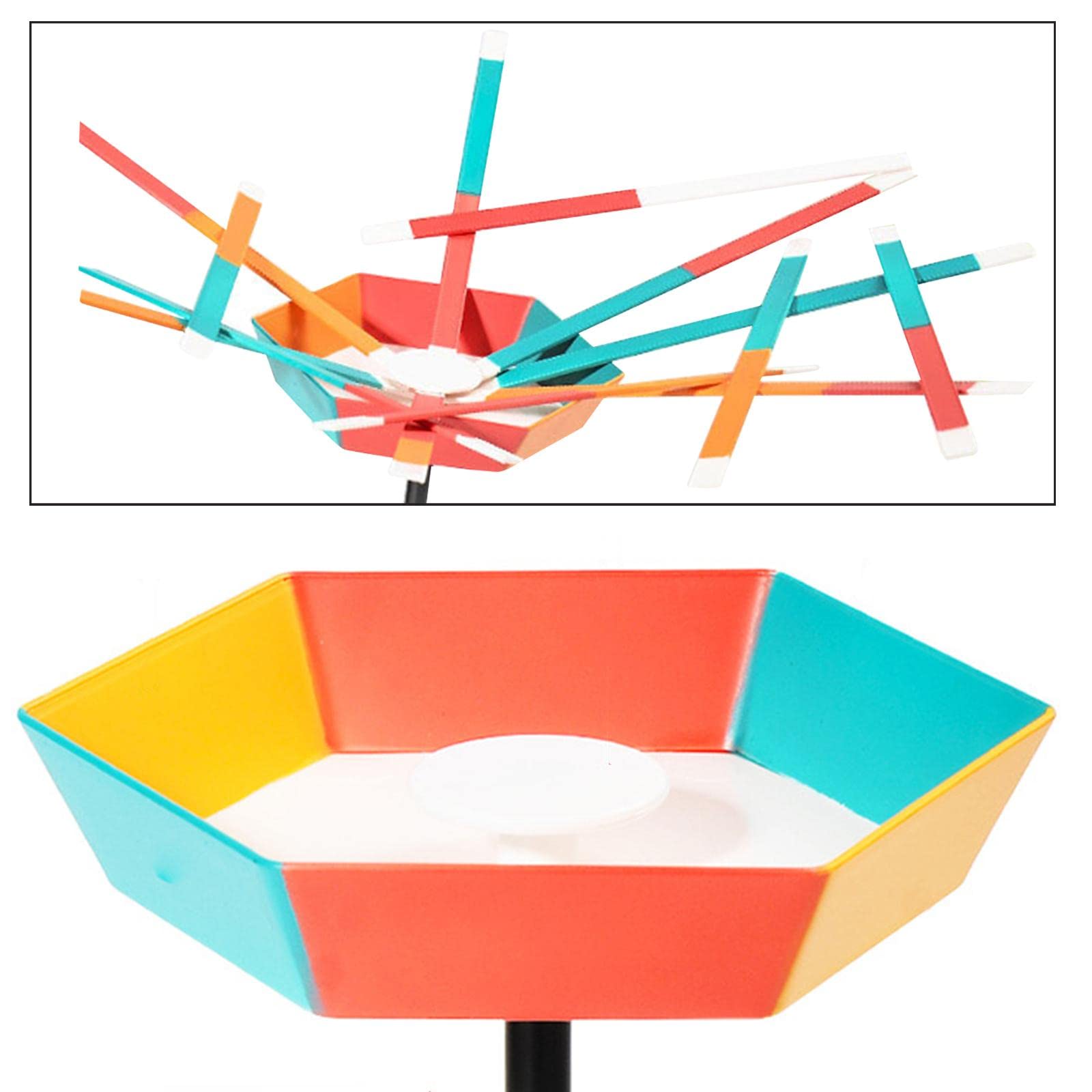 perfeclan Balancing Toys Juego Educativo de Equilibrio de Colores Juguetes para Niños y Adultos Conjunto Liviano y Resistente Adecuado para Reuniones