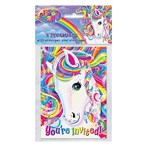 Rainbow Majesty by Lisa Frank Invitations, 8ct