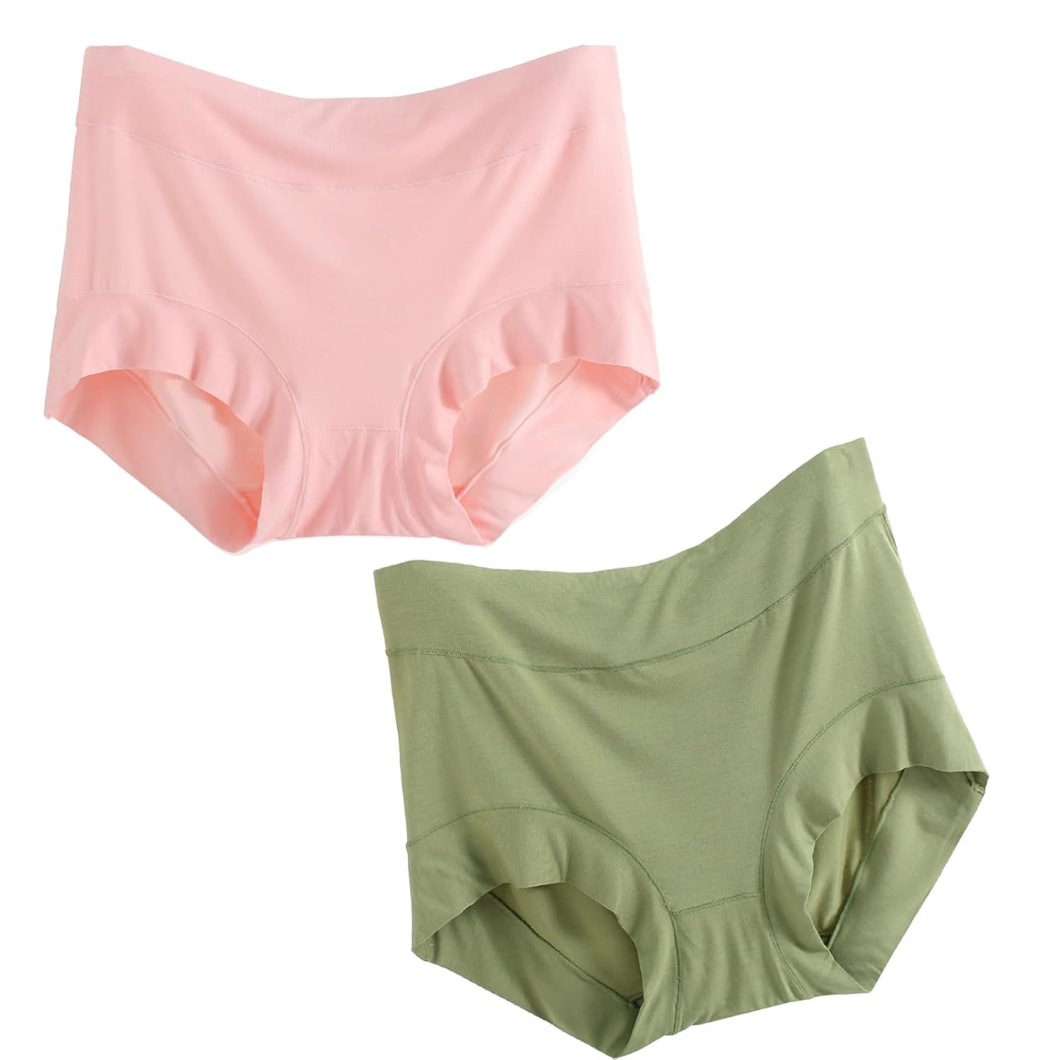 Pack Plus Size Panties Highly Elasticity Briefs for Women Big Curvy Soft Bikini Breathable Underwear