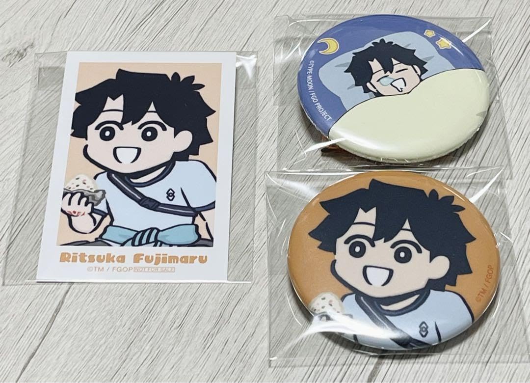 Amazon.co.jp: FGO 謎丸 缶バッチ ステッカー ぐだお : おもちゃ