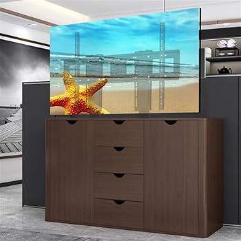 Amazon.co.jp: 電動テレビマウント - LCDテレビフロアスタンド