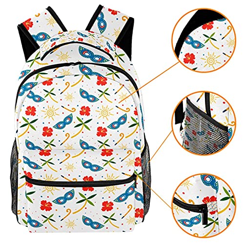 Sac à dos d'école pastèque moderne multicolore pour étudiant - 3