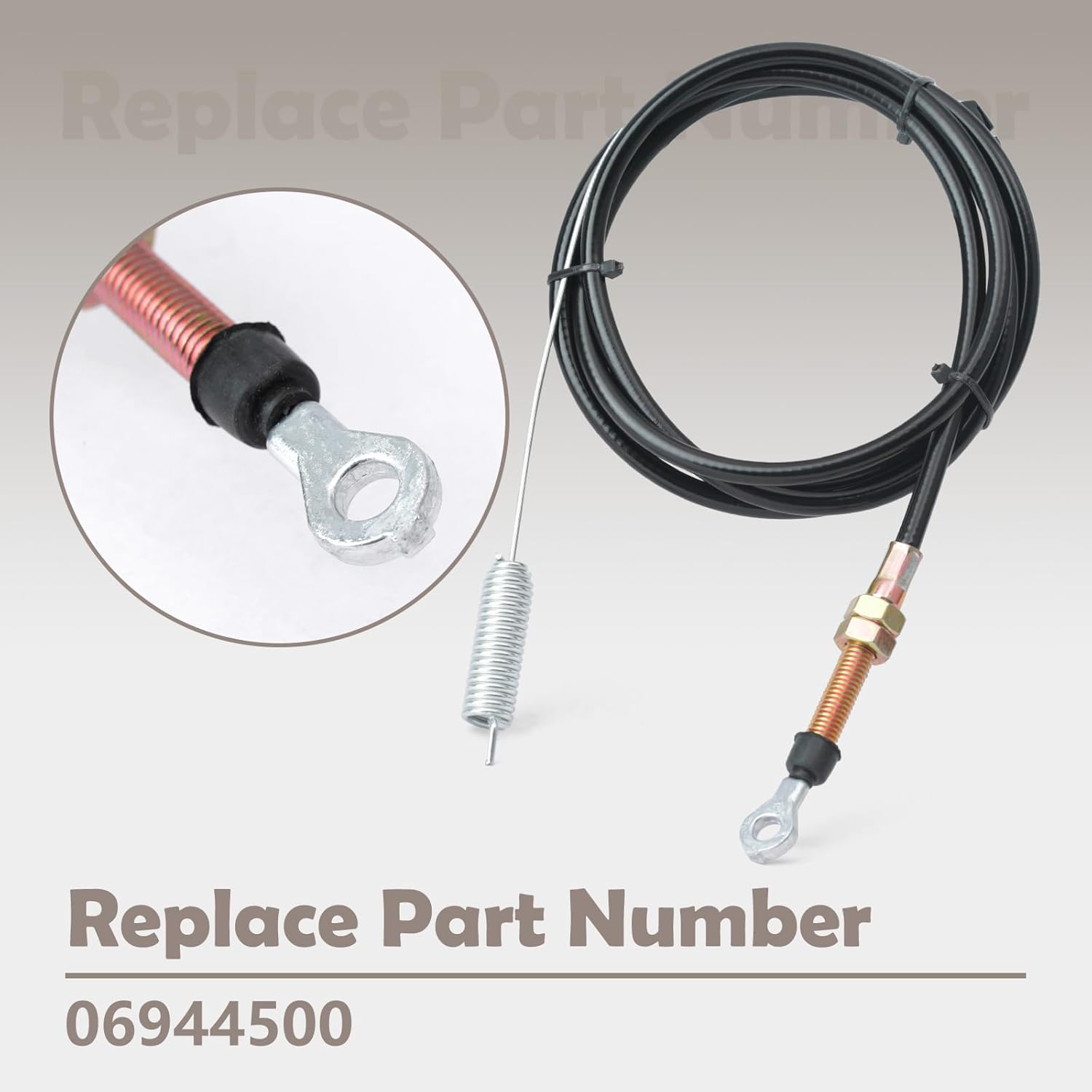 06944500 Throttle Control Cable Replacement for Ariens for Gravely String Trimmer, ST622 ST522 ST22 5HP 6HP Walk-Behind Mower