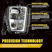 Vista 2 de Ram 1500 luces antiniebla LED 2013-2018 nueva versión faros antiniebla para Dodge Ram 1500 2013 2014 2015 2016 2017 2018 camión parachoques lámparas