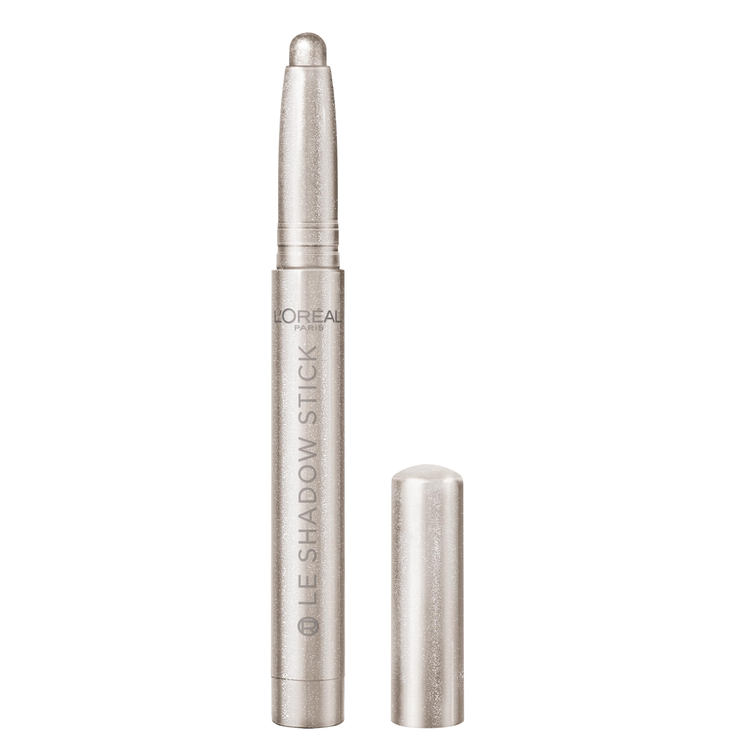 L'Oreal Paris Paradise Le Shadow Cream Eyeshadow Stick, Transfer and Smudge-Resistant, Smooth, Buildable, and Blendable Formula, Pigmented Colour, Shade: 100 Ice Sparkle
