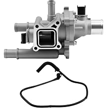INEBIZ Upgraded Aluminum Engine Coolant Thermostat Housing Assembly Compatible with Chevy Cruze 2011-2016, Chevrolet Sonic 2013-2018 1.8L,Trax 2013-2020, Replace# 25192228 55577284 25199824 25192904