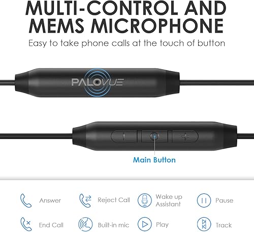 Miniatura 5 de PALOVUE Auriculares USB C, auriculares magnéticos tipo C con micrófono compatibles con Samsung Galaxy S23 S22 S21 Ultra S20 FE Note 20 10 A53 A54,