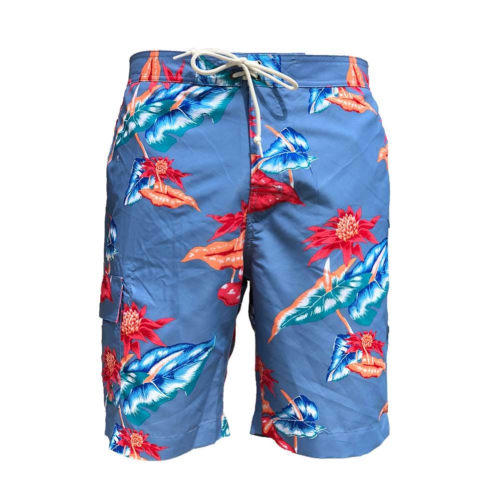 Chaps Men's Swimwear Bottom Shorts Swim Trunks Blue Large