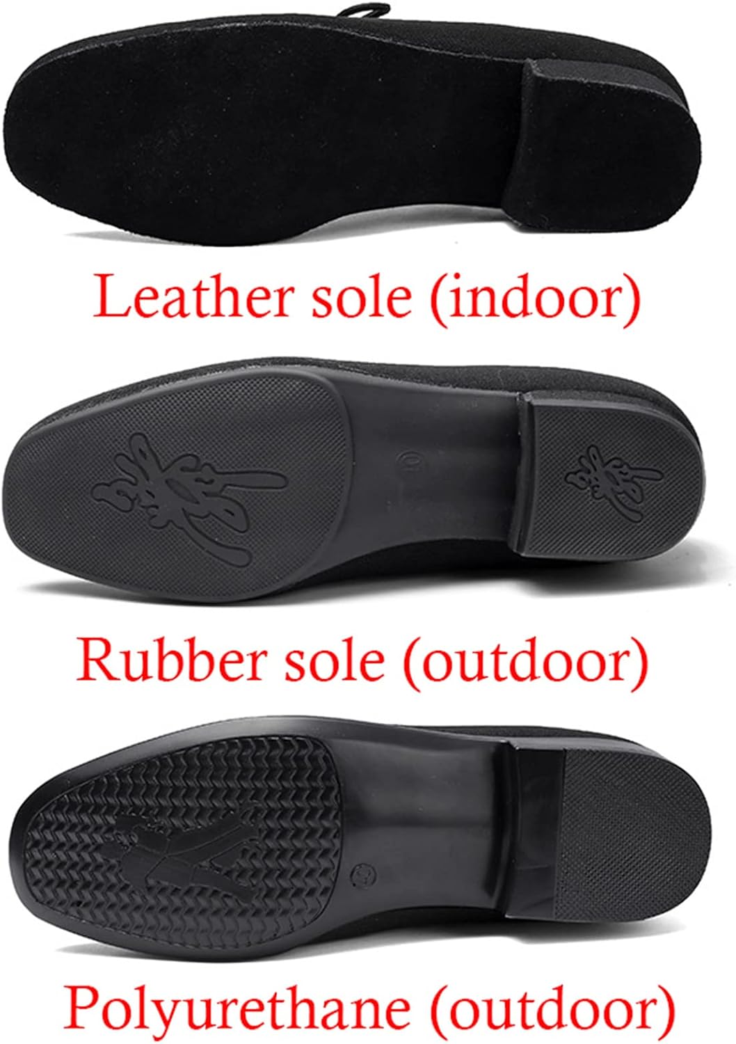 Men's Modern Dance Shoes Leather Full Sole Latin Dance Shoes Lace-Up Soft Bottom for Indoor Outdoor