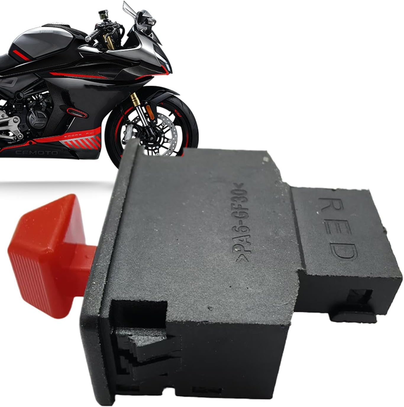 オートバイのダブルフラッシュボタン、ダブルフッシュハザードライトターンボタン | オートバイスクーターバイク乗馬用高輝度防塵警告コントローラ単一のボタンによる方向指示器とブルフラッシュ警告の合理化された制御