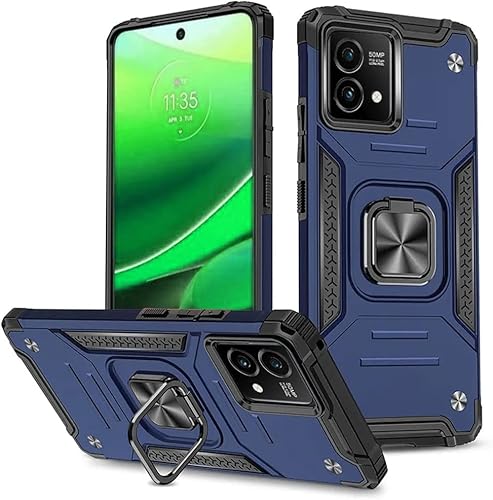 ExtremeCases - Funda híbrida para Motorola Moto G Stylus 5G 2023 con función atril magnético, funda híbrida + banda extrema + lápiz capacitivo +