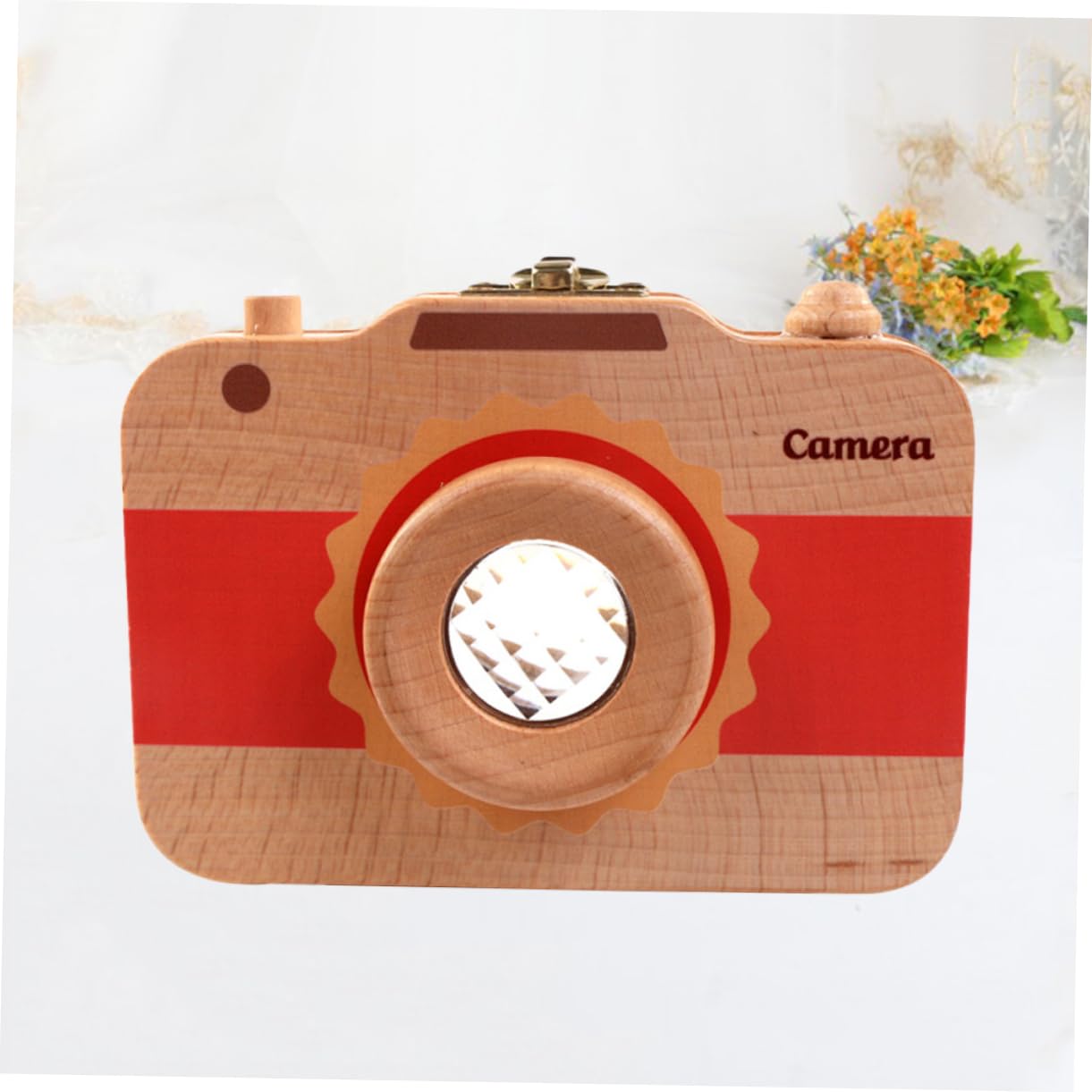 Cabilock 1 Caja Organizador De Recuerdos Para Niños Caja De De Recuerdo Caja De De Madera Diente De Leche De Madera Protector De Para Niños Bebé Nacarado Cámara