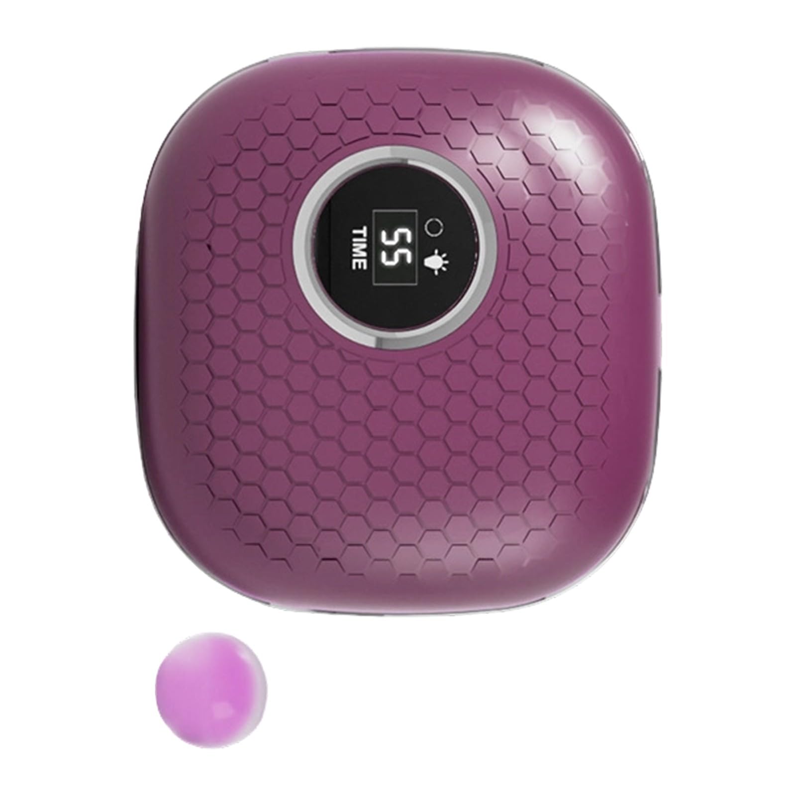 Kalttoy Purple Inaudible Reach Lens Cleanser With Radiofrequency 50Khz Motor For 98% Cleansing Efficiency Highlighting Comprehensive Fan Wash Structure Transportable Reach Lens Cleanser