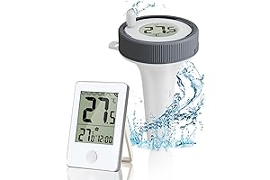 Wireless, Floating, Waterproof Digital Pool Thermometer