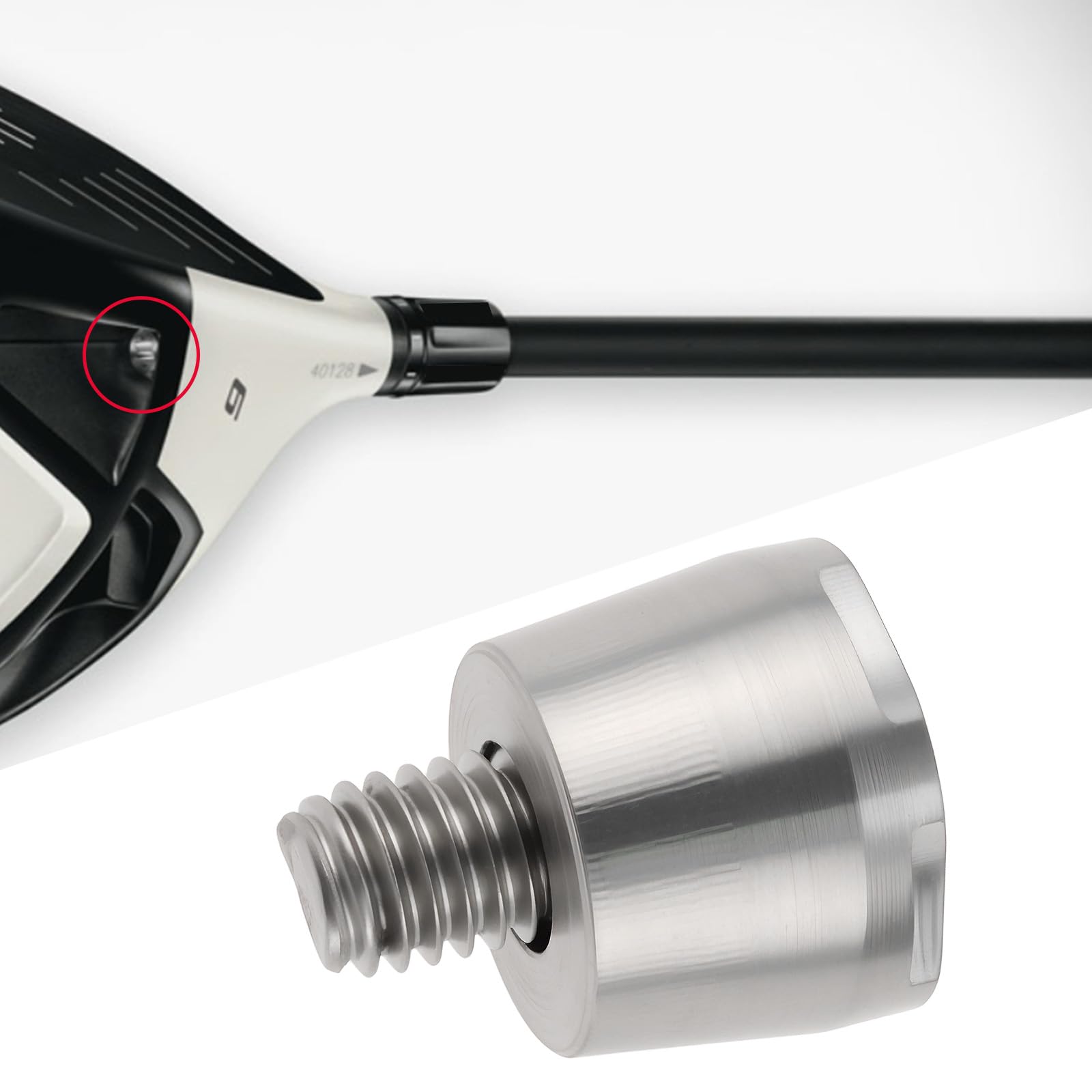 Lot de 2 Vis de Poids de Golf Compatible avec Taylormade R9 R11 R11S Et R1 Technology Drivers Et Bois
