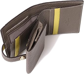 Amazon | [ペレボルサ] 二つ折り財布 本革 レネットグッズ 日本製牛革