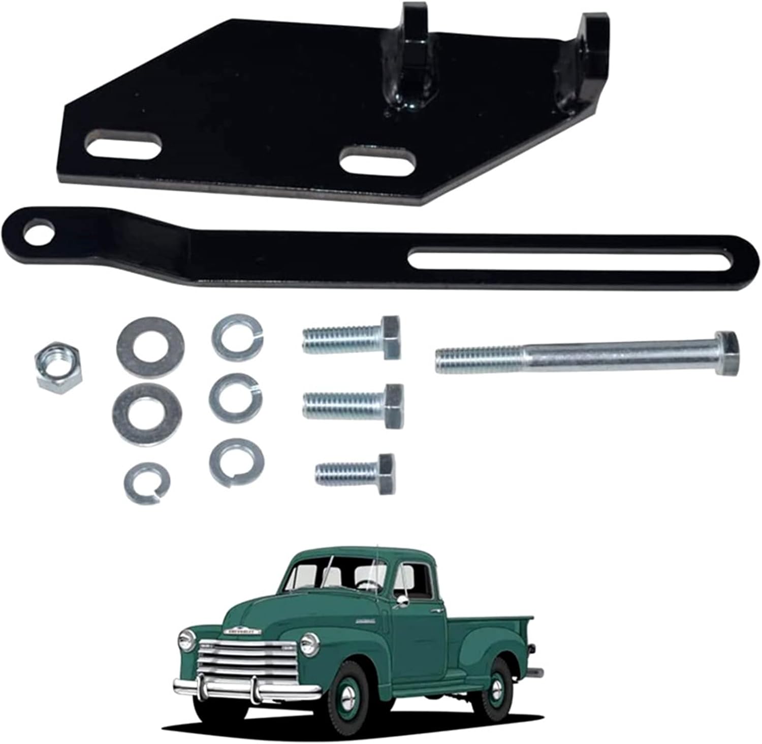 Alternator Mounting Bracket Kit for Chevy Pickup Sedan 216 235 261 1947-1955 1st 6L