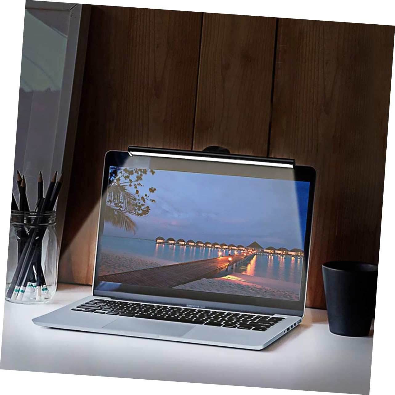 NULYLU Monitor Hanging Lamp for Screen 26cm Light 10 Brightness Levels Eye Protection Screen Light