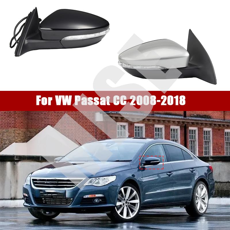 Rétroviseurs pliants Passat CC 2008-2018 avec clignotants dynamiques - 2