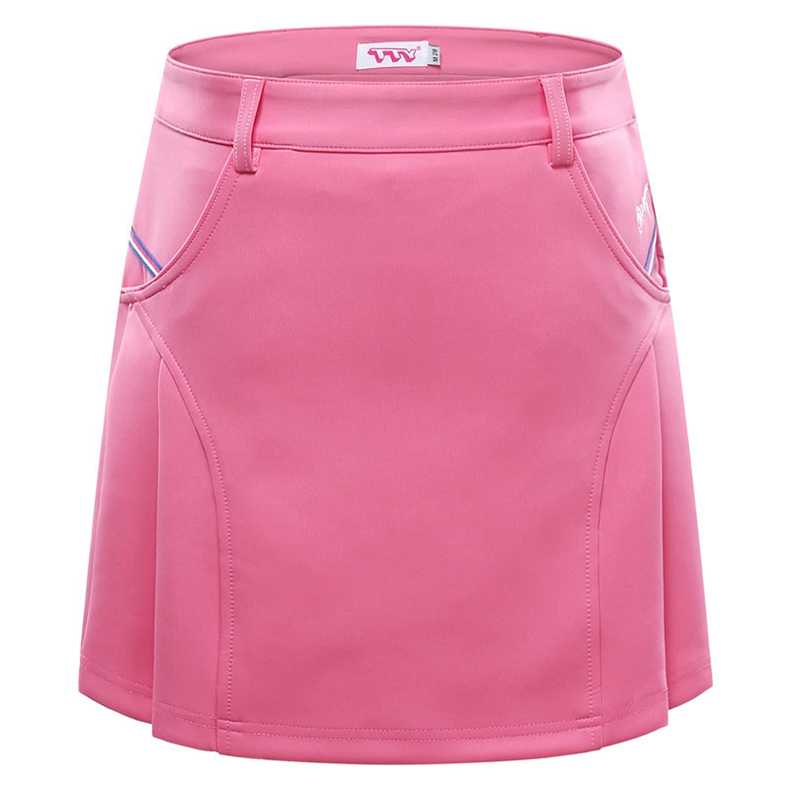 Jupe de Tennis de Golf pour Femme Jupe athlétique plissée avec Poches Taille Haute Sport Course Jupes Actives