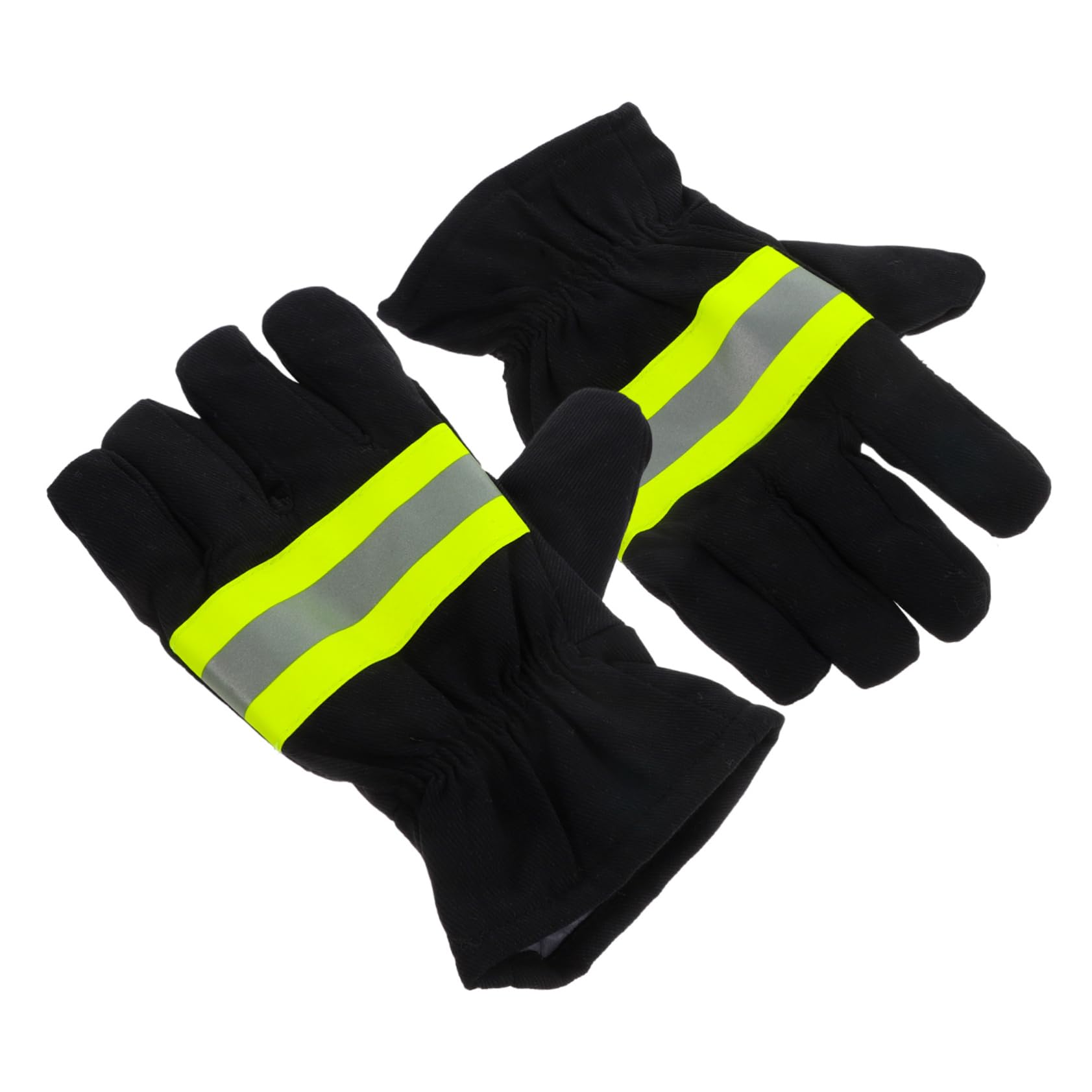 GLEAVI 3paia Guanti Antincendio Resistenti Al Calore Guanti Da Lavoro Isolati Per Sicurezza e Protezione Per Situazioni Di Emergenza e Attività Professionali