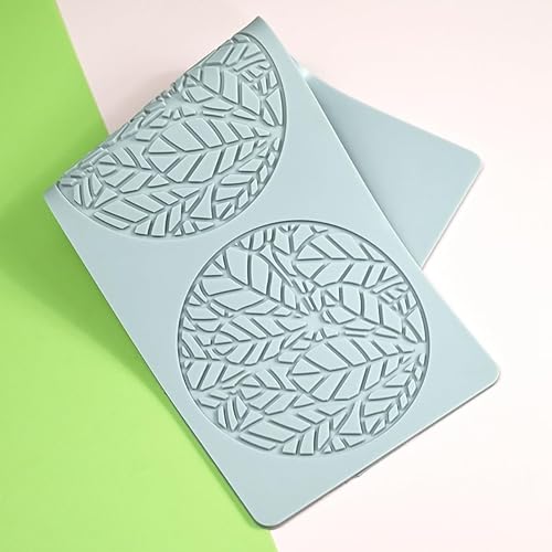 Miniatura 8 de TUKE Molde de silicona para anillos de Tuile para hojas, moldes de silicona para fondant, moldes de Tuile con hojas huecas 3D de chocolate y dulces
